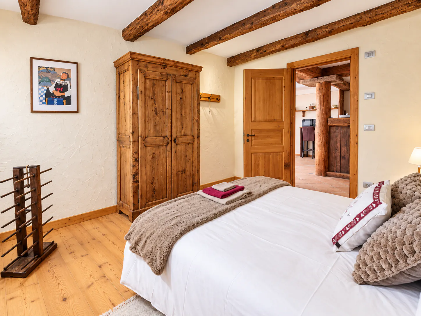 Suite Paccard con armadio in legno